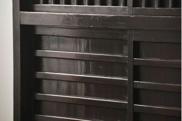 アンティーク家具　古民具・骨董 古作造り　味わい深い時代棚(水屋箪笥、収納棚、時代箪笥)