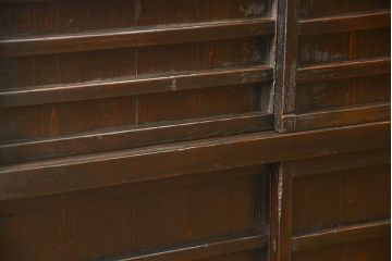 アンティーク家具　古民具・骨董 古作造り　味わい深い時代棚(水屋箪笥、収納棚、時代箪笥)