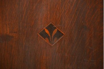 アンティーク家具　アンティーク 象嵌入りの上質な二段重ね衣装盆付きチェスト(箪笥、タンス、たんす)
