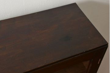 レトロ家具　昭和レトロ 大振りな本箱(収納棚、ブックケース)