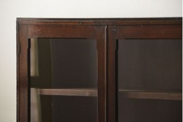 レトロ家具　昭和レトロ 大振りな本箱(収納棚、ブックケース)