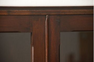 レトロ家具　昭和レトロ 大振りな本箱(収納棚、ブックケース)