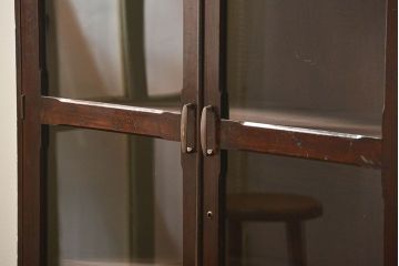 レトロ家具　昭和レトロ 大振りな本箱(収納棚、ブックケース)