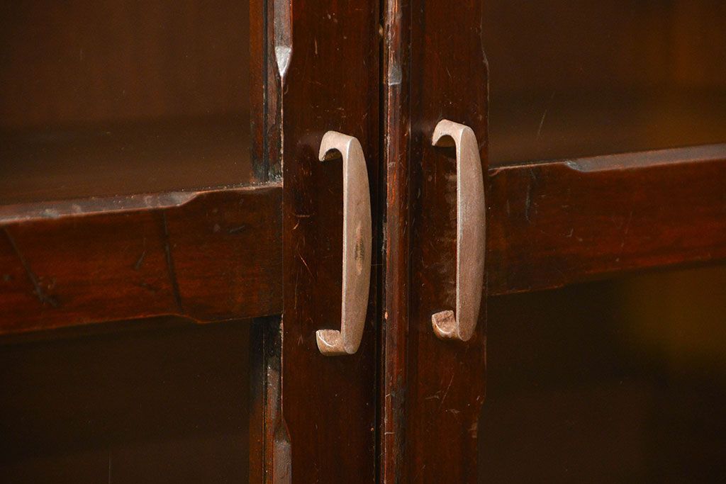 レトロ家具　昭和レトロ 大振りな本箱(収納棚、ブックケース)