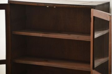 レトロ家具　昭和レトロ 大振りな本箱(収納棚、ブックケース)