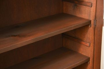 レトロ家具　昭和レトロ 大振りな本箱(収納棚、ブックケース)