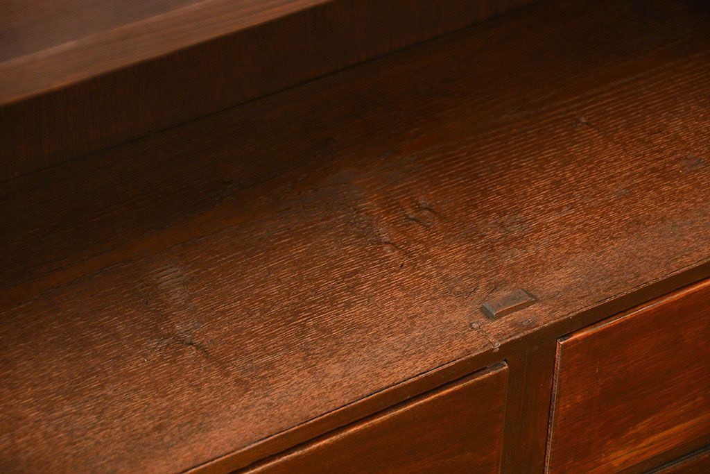 レトロ家具　昭和レトロ 大振りな本箱(収納棚、ブックケース)