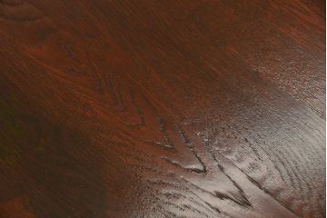 アンティーク家具　アンティーク 古いナラ材の上質で大振りな片袖机(デスク、在宅ワーク、在宅用作業台、テーブル)