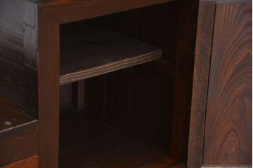 アンティーク家具　古民具・骨董 杢目が素晴らしい小さな階段箪笥(時代箪笥、箱階段)