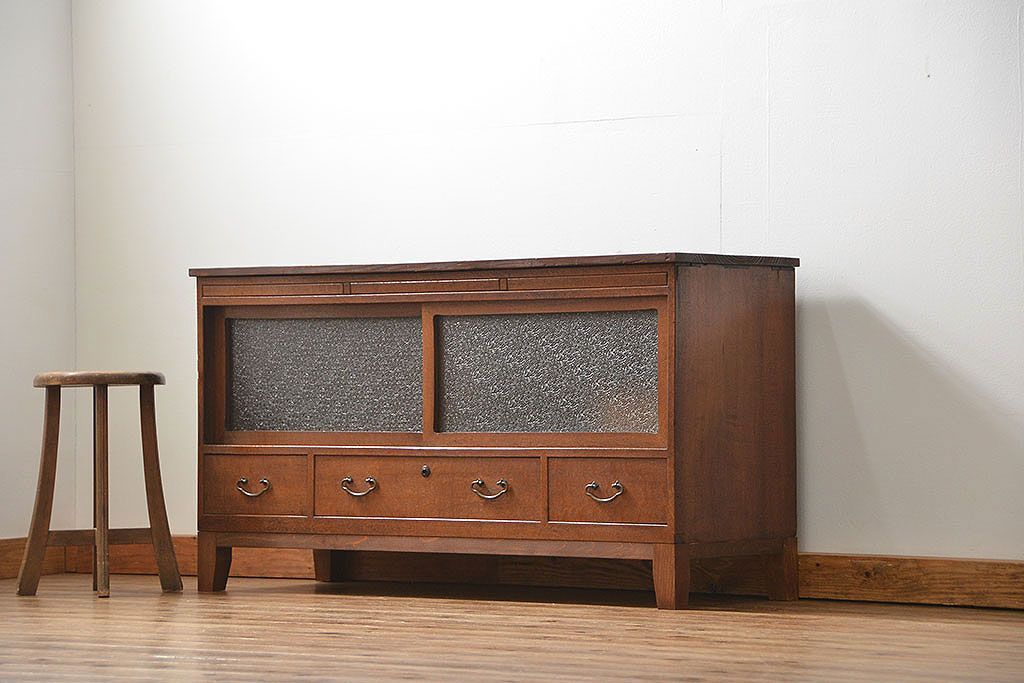 昭和レトロ テレビ台 アンティーク 家具 日本農林規格 JAS認定 昭和レトロ テレビ台 アンティーク 家具 日本農林規格 JAS認定