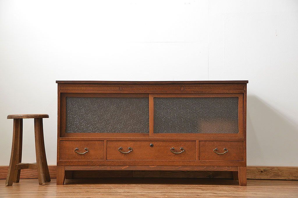 アンティーク ローチェスト テレビ台 家具 漆塗り 150cm 店舗什器 アンティーク ローチェスト テレビ台 家具 漆塗り 150cm 店舗什器