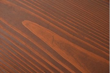 レトロ家具　昭和レトロ 脚付き!古い木のシンプルなローチェスト(ローボード・箪笥)