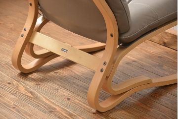 中古 展示・美品　カリモク　レトロモダン　WDモデル革張りソファー(3) 定価約12万円