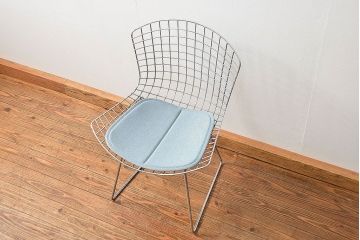 中古　Knoll(ノール)　ワイヤーサイドチェア?　(イス、椅子)