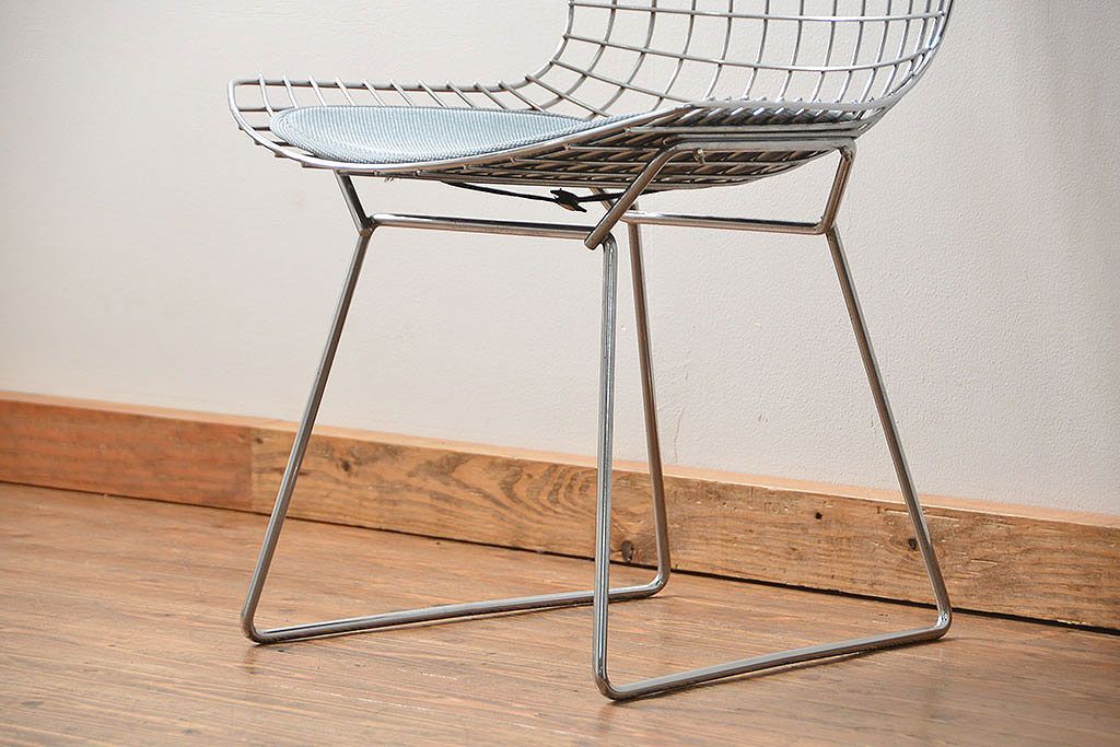 中古　Knoll(ノール)　ワイヤーサイドチェア?　(イス、椅子)