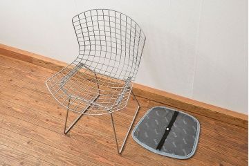 中古　Knoll(ノール)　ワイヤーサイドチェア?　(イス、椅子)