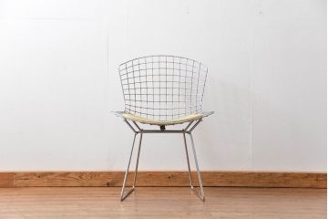 中古　Knoll(ノール)　ワイヤーサイドチェア?　(イス、椅子)