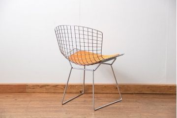 中古　Knoll(ノール)　ワイヤーサイドチェア?　(イス、椅子)