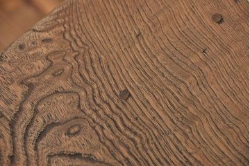 レトロ家具　アンティークペイント　レトロでシンプルなベンチ(長椅子、長イス) (1)