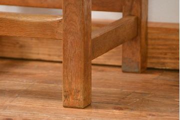 アンティーク家具　古い木のペンキのはげたアンティークチェア1脚　(椅子、イス)