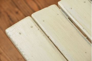 アンティーク家具　アンティークペイント　小振りでかわいいチェア2脚セット(椅子、イス)