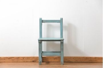 アンティーク家具　アンティークペイント小振りでかわいいチェア1脚