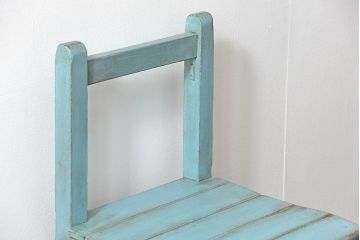 アンティーク家具　アンティークペイント小振りでかわいいチェア1脚