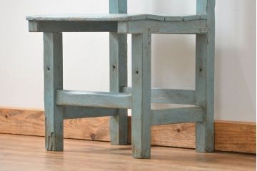 アンティーク家具　アンティークペイント小振りでかわいいチェア1脚