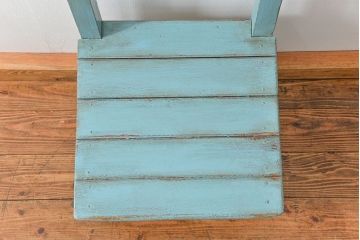 アンティーク家具　アンティークペイント小振りでかわいいチェア1脚