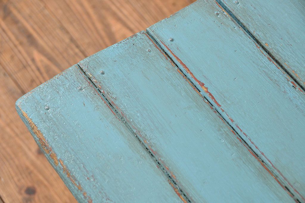 アンティーク家具　アンティークペイント小振りでかわいいチェア1脚