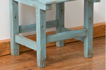 アンティーク家具　アンティークペイント小振りでかわいいチェア1脚