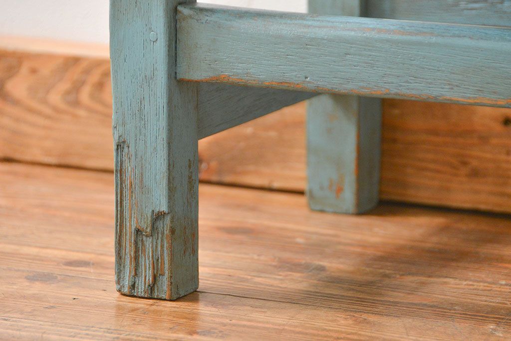 アンティーク家具　アンティークペイント小振りでかわいいチェア1脚