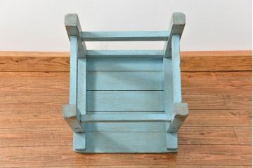 アンティーク家具　アンティークペイント小振りでかわいいチェア1脚