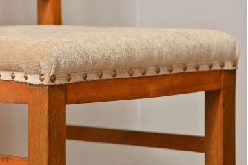 レトロ家具　昭和レトロ シンプルなアンティークチェア(椅子、イス)