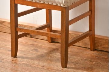 レトロ家具　昭和レトロ シンプルなアンティークチェア(椅子、イス)