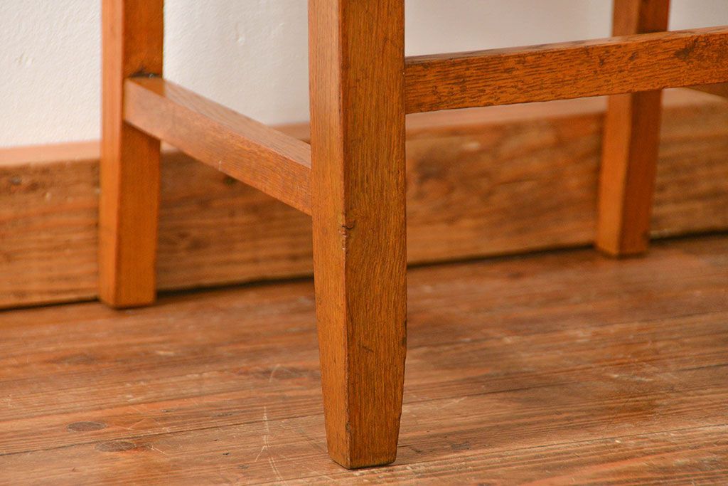 レトロ家具　昭和レトロ シンプルなアンティークチェア(椅子、イス)