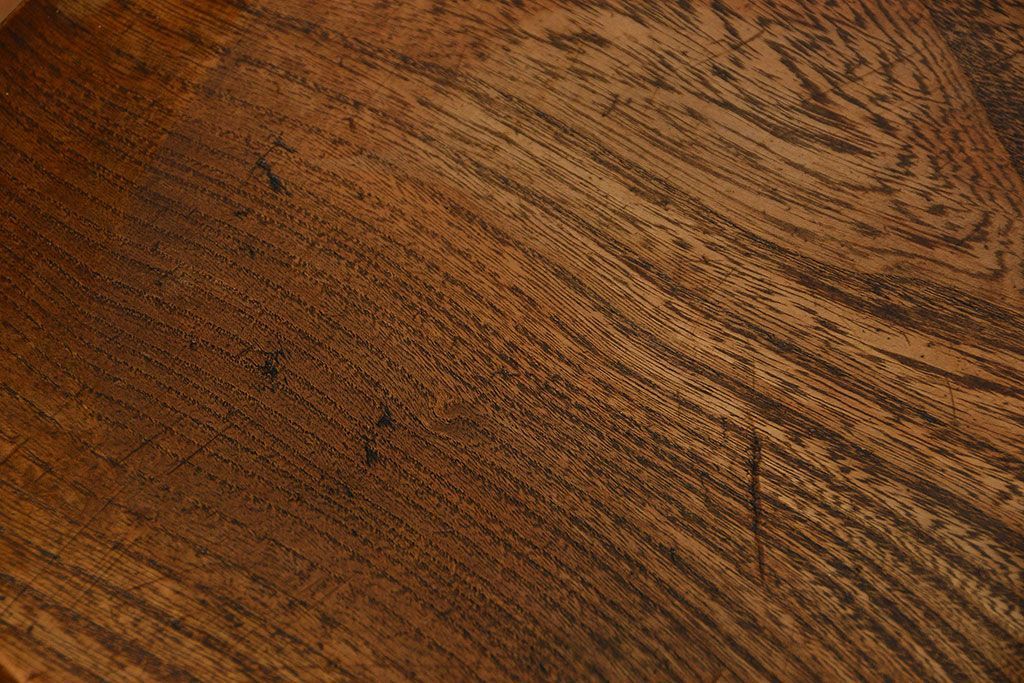 アンティーク家具　アンティークペイント　イギリスチャーチチェア2脚セット(イス、椅子)