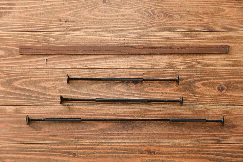 アンティーク家具 アンティーク 特大!古いタモ材 両面開きの上質なガラスケース(ショーケース、飾り棚、陳列棚)