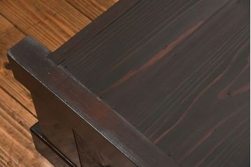 アンティーク家具　古民具・骨董 九尺幅　特大　引き出しローボード(置き床、置床、水屋箪笥、TVボード、テレビ台、キャビネット、収納棚)