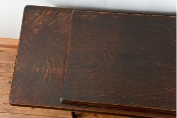 アンティーク家具　ジャンク品　イギリスアンティーク 足踏みシンガーミシン(SINGER)(2)