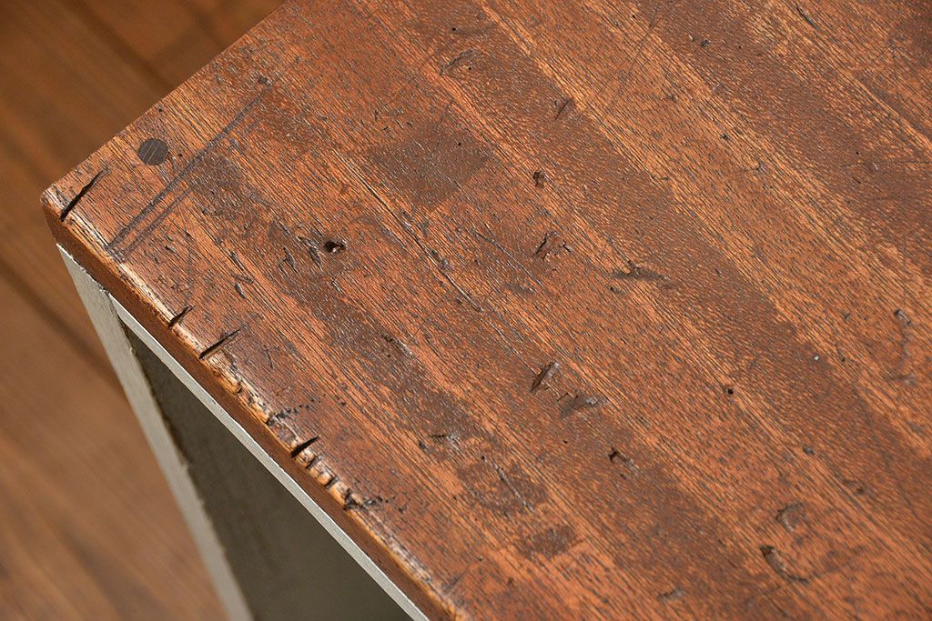 アンティークペイント　ラフジュ工房オリジナルテレビボード(TVボード・ローボード、テレビ台)