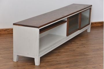 アンティークペイント　ラフジュ工房オリジナルテレビボード(TVボード・ローボード、テレビ台)