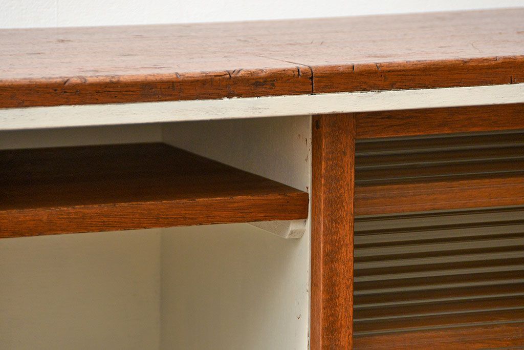 アンティークペイント　ラフジュ工房オリジナルテレビボード(TVボード・ローボード、テレビ台)