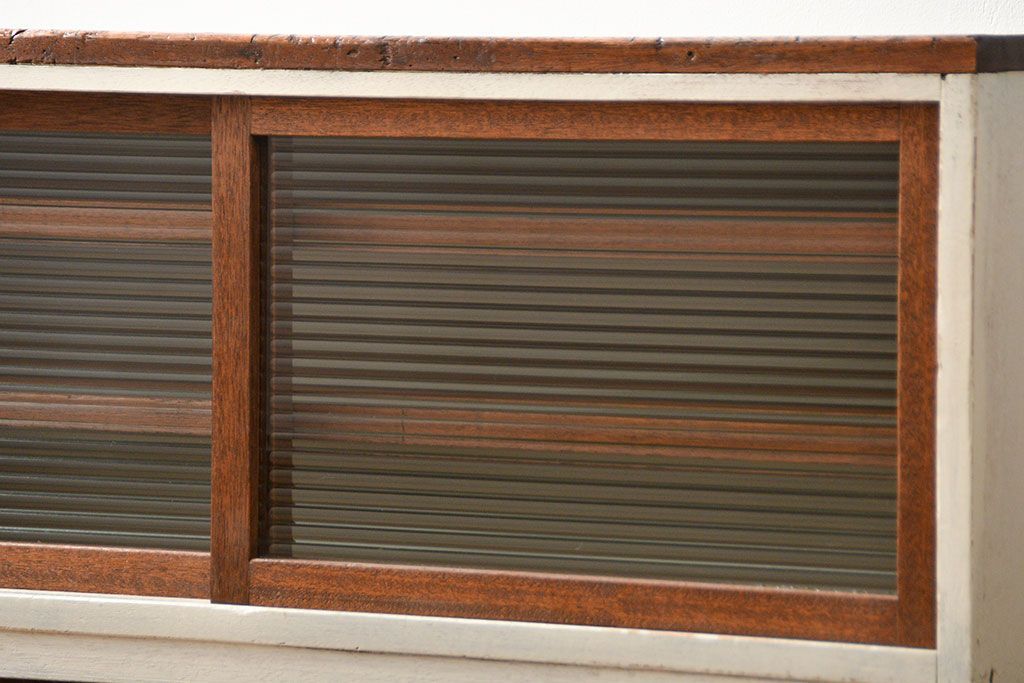 アンティークペイント　ラフジュ工房オリジナルテレビボード(TVボード・ローボード、テレビ台)