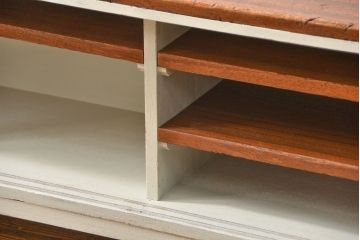 アンティークペイント　ラフジュ工房オリジナルテレビボード(TVボード・ローボード、テレビ台)