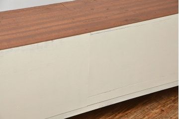 アンティークペイント　ラフジュ工房オリジナルテレビボード(TVボード・ローボード、テレビ台)