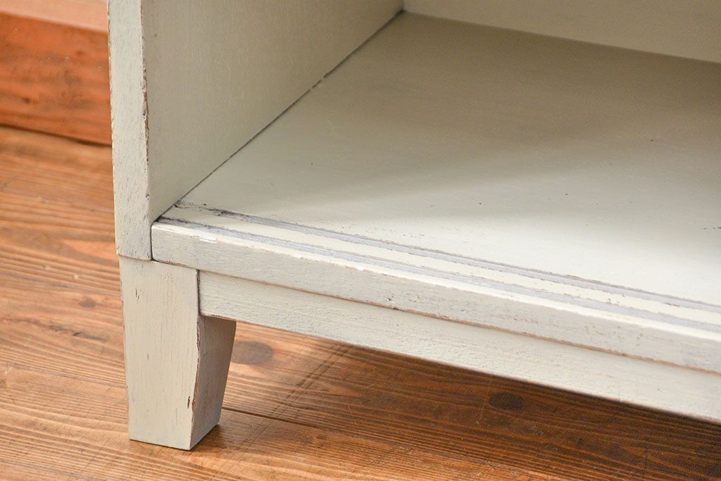 アンティークペイント　ラフジュ工房オリジナルテレビボード(TVボード・ローボード、テレビ台)