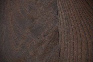 古民具・骨董 総欅材のシンプルな格子蔵戸(玄関戸)