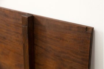 アンティーク家具　古民具・骨董 古い栃の木一枚板(古材、カウンターテーブル、材料)