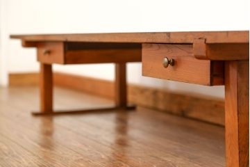 アンティーク家具　アンティーク 引き出し付き!作業台(テーブル・机・裁ち板・飾り台)